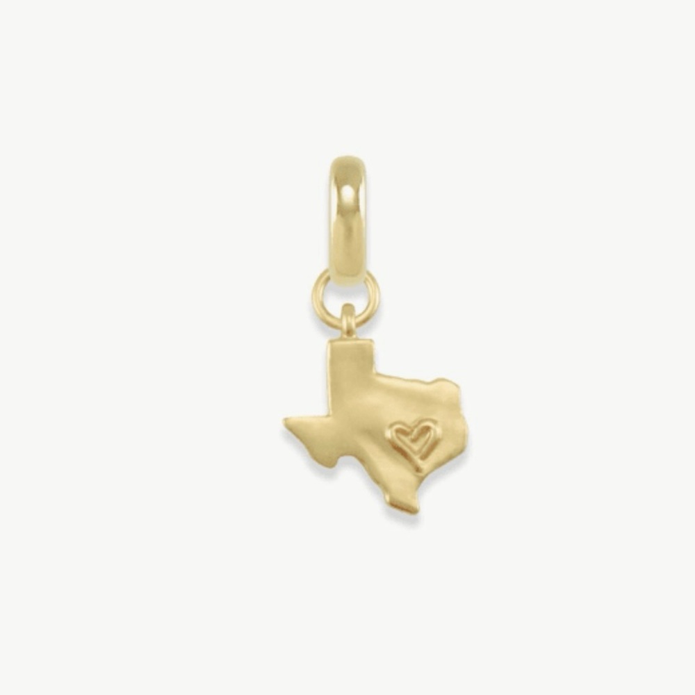 Kendra Scott State of Texas Charm Gold